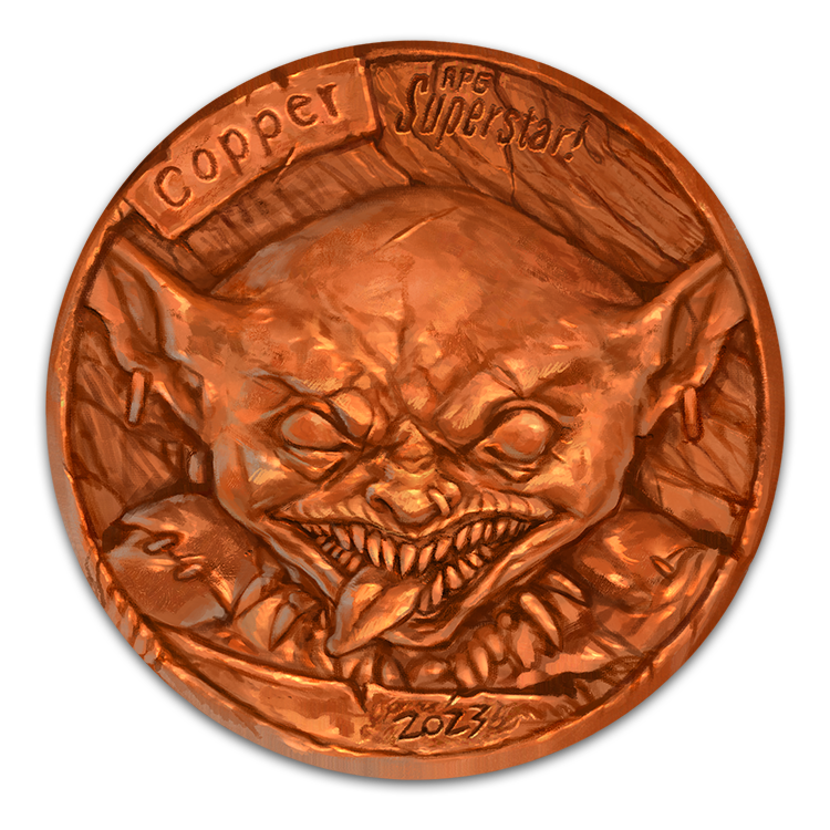 Copper Prize medal